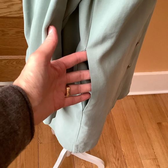 RD STYLE Penelope Cargo Pocket Shirt Dress in Lily Pad Size S - Picture 9 of 16